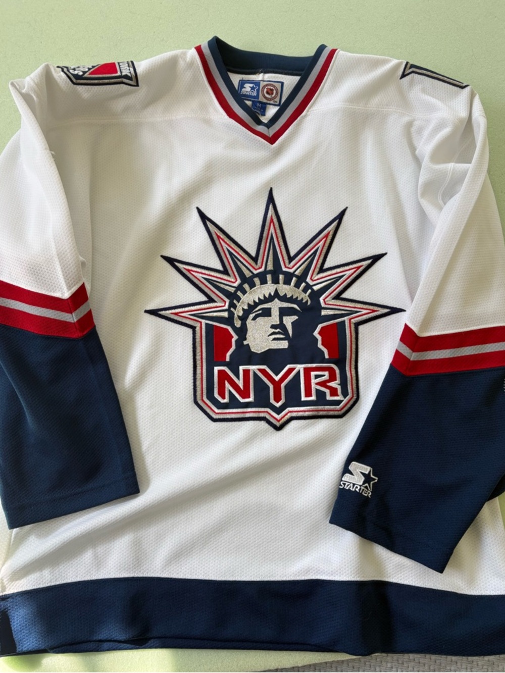 New York Rangers Alternate Liberty Starter Hockey Jersey, Medium